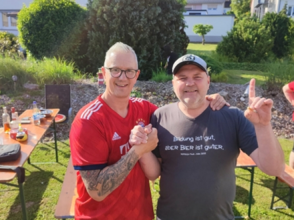 Udo Schwab, gewinnt das BL-Tippspiel des Bayern Fanclub Höpfingen'82