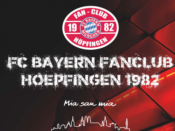 Der FC-Bayern-Fanclub Höpfingen 1982 boomt